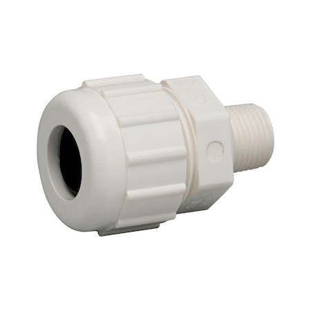 Homewerks Schedule 40 1 in. MPT X 1 in. D Compression PVC Male Adapter 511-46-1-1B